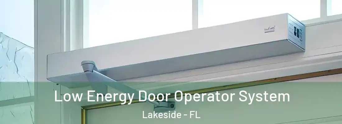 Low Energy Door Operator System Lakeside - FL